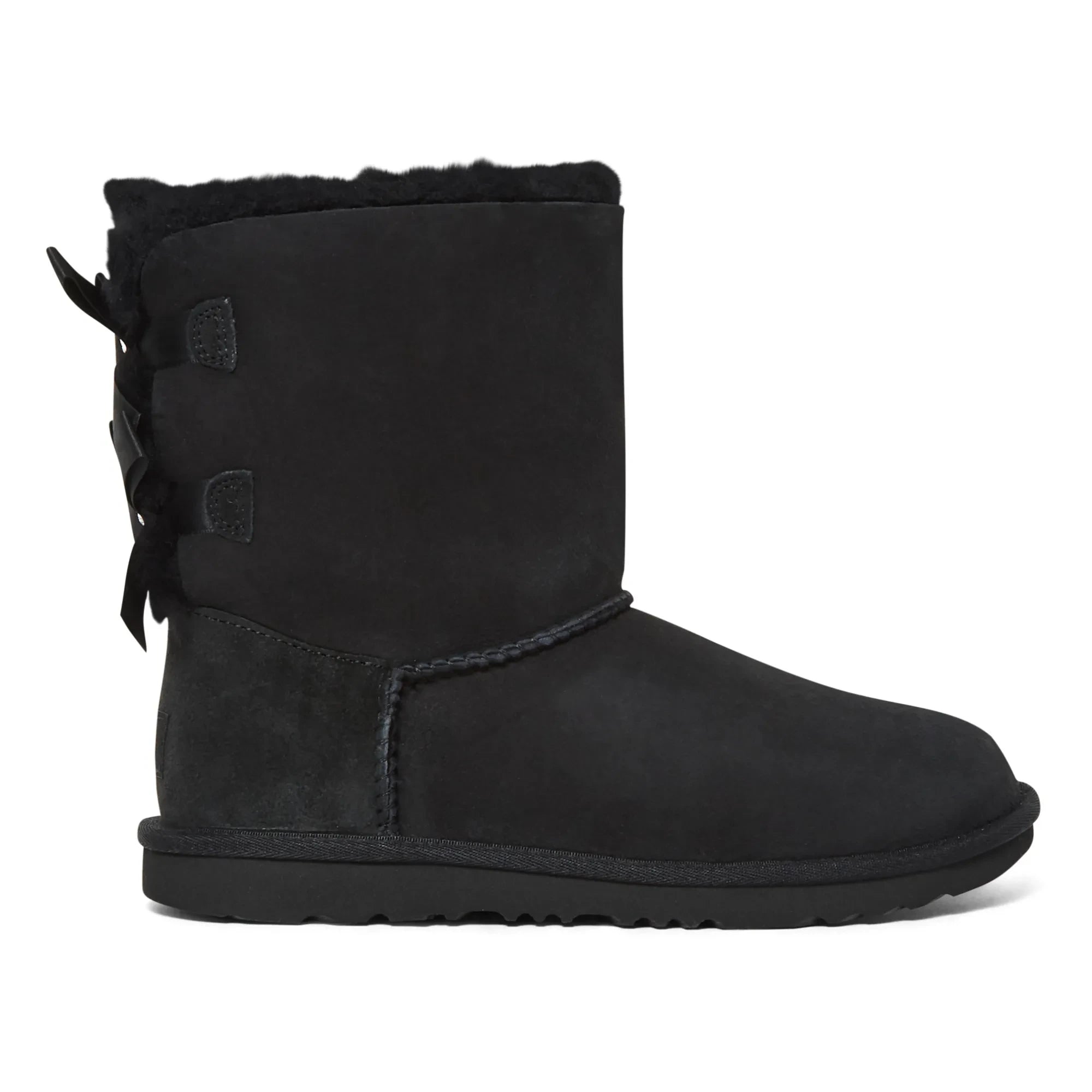 UGG - Bailey Bow Astarlı Süet Botlar | Siyah