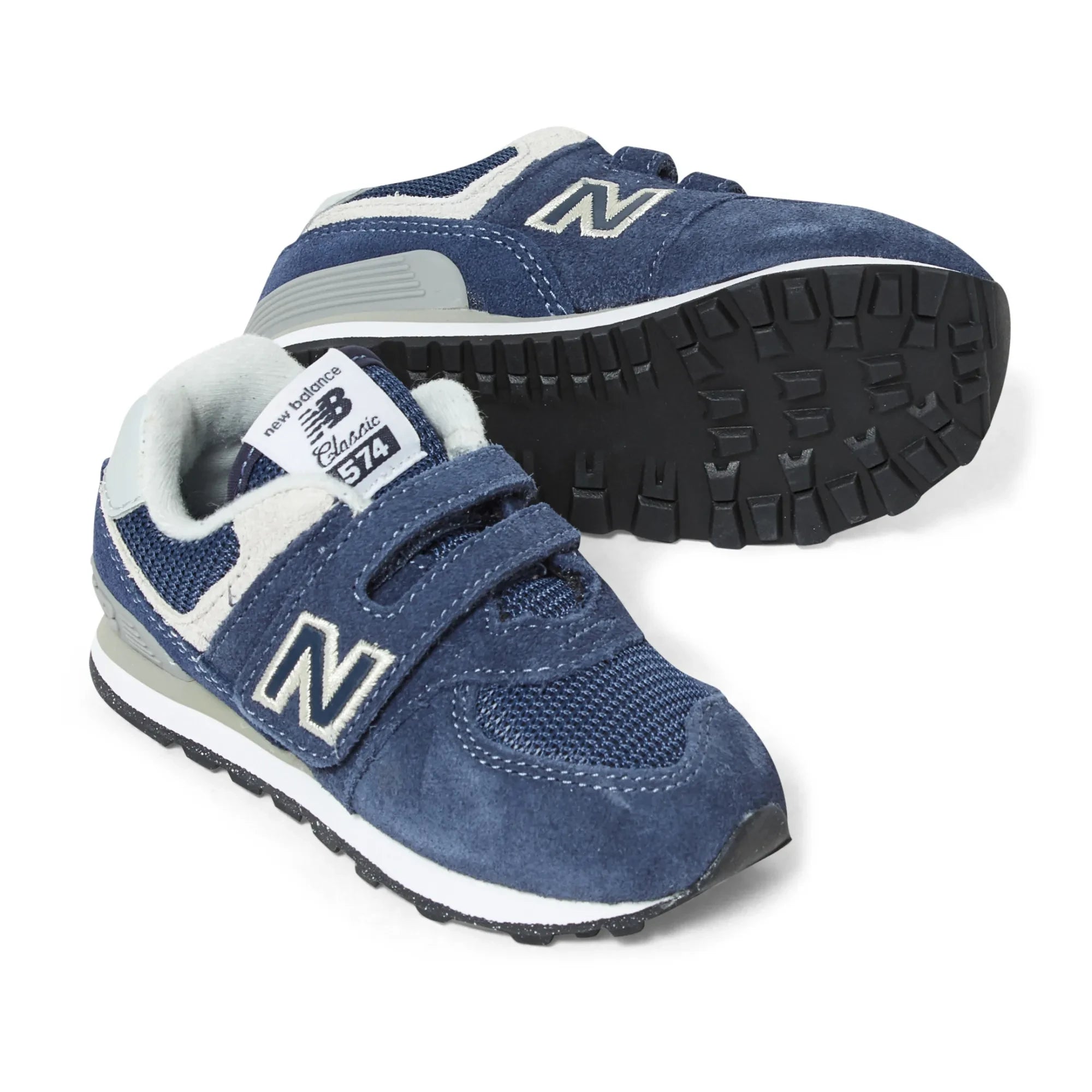 New Balance - 574 Velcro Sneakers | Navy Blue
