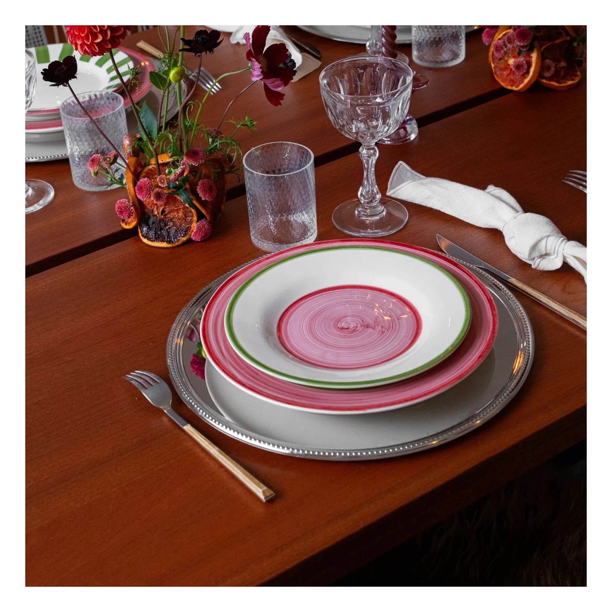 Denise - Dakota Tabak 22 cm | Pink
