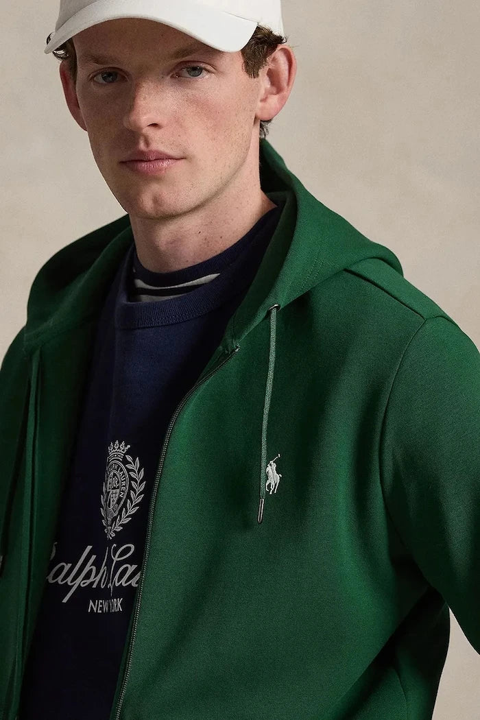 Polo Ralph Lauren fermuarlı kapüşonlu sweatshirt