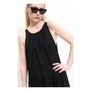 BELLEPIECE - Biaccio Pamuk voile elbise | Siyah
