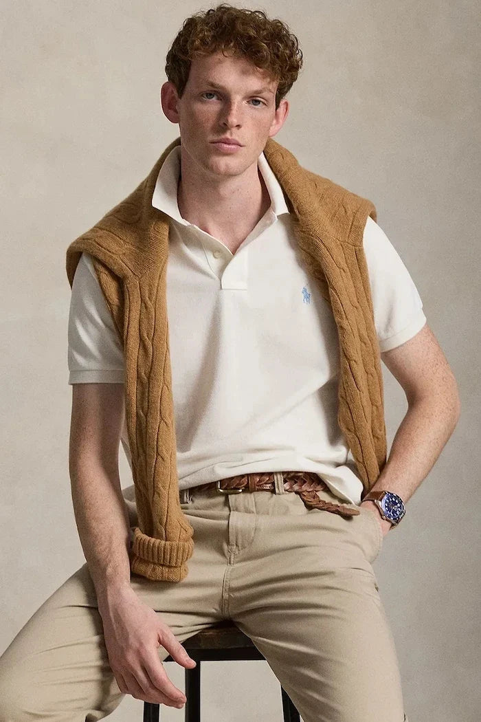 Polo Ralph Lauren Erkek Pamuklu Yakalı Tişört