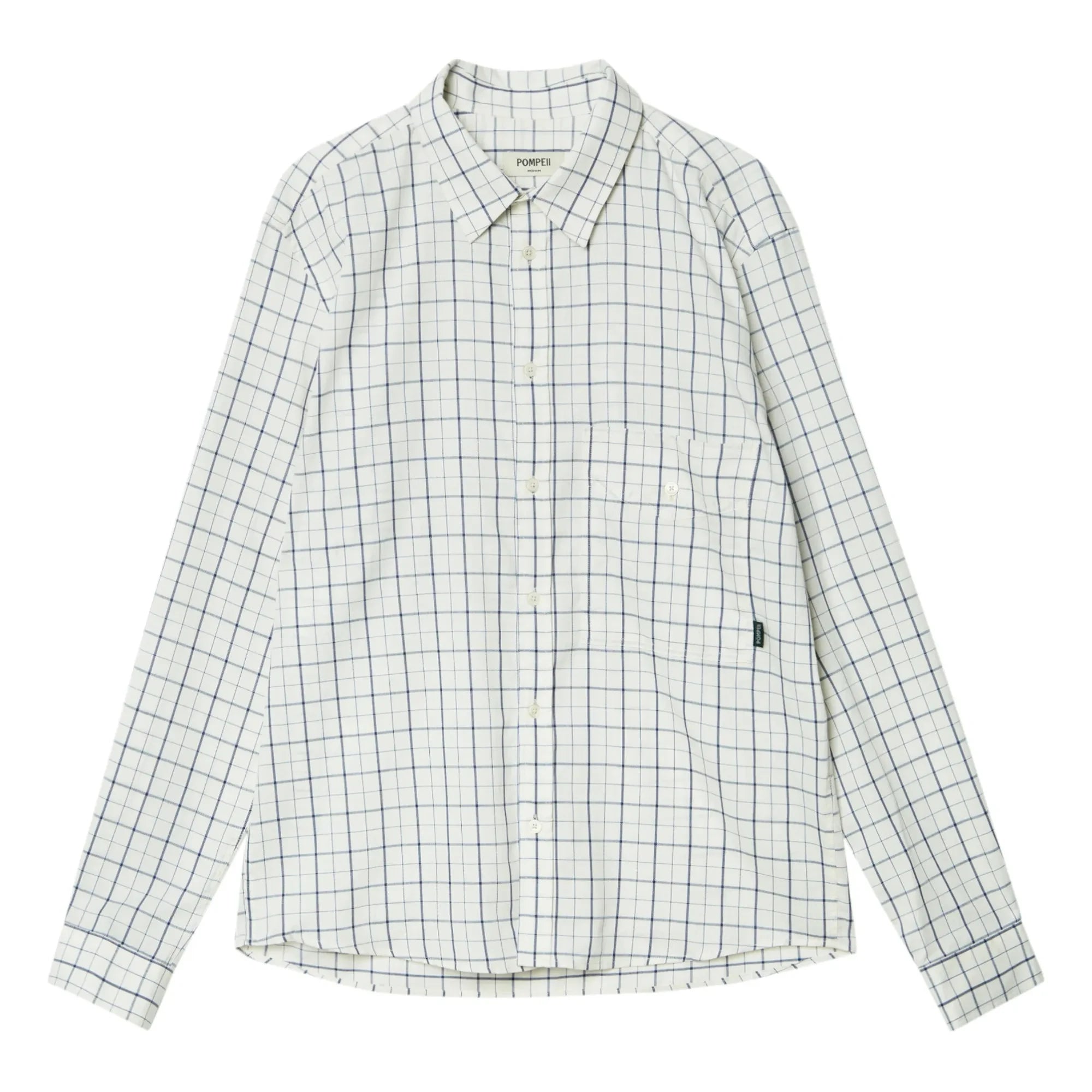 Pompeii - Blue Checkered Shirt