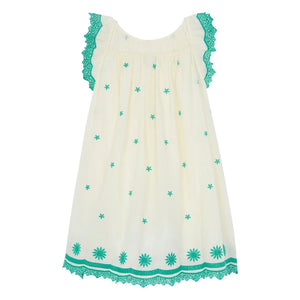Bonton - Lena Kleid mit Rüschen | Ecru