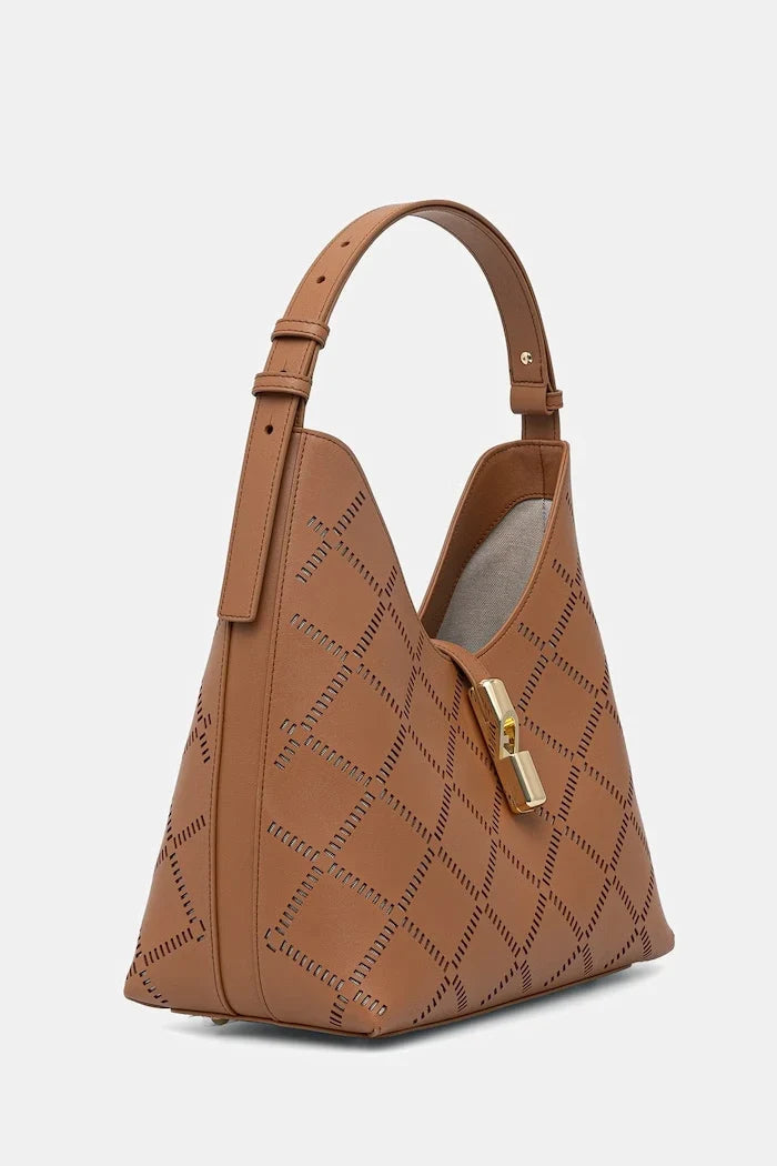 Furla kadın deri hobo çanta Goccia M Hobo