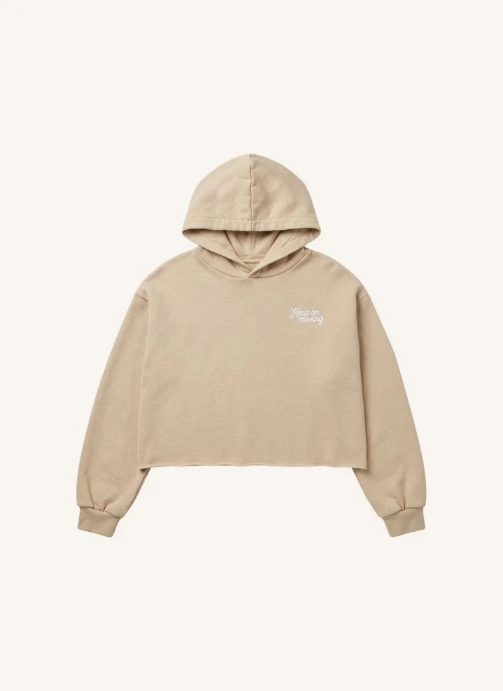 Smallable Kid - "Petal Keep On Moving" Sweatshirt | بيج
