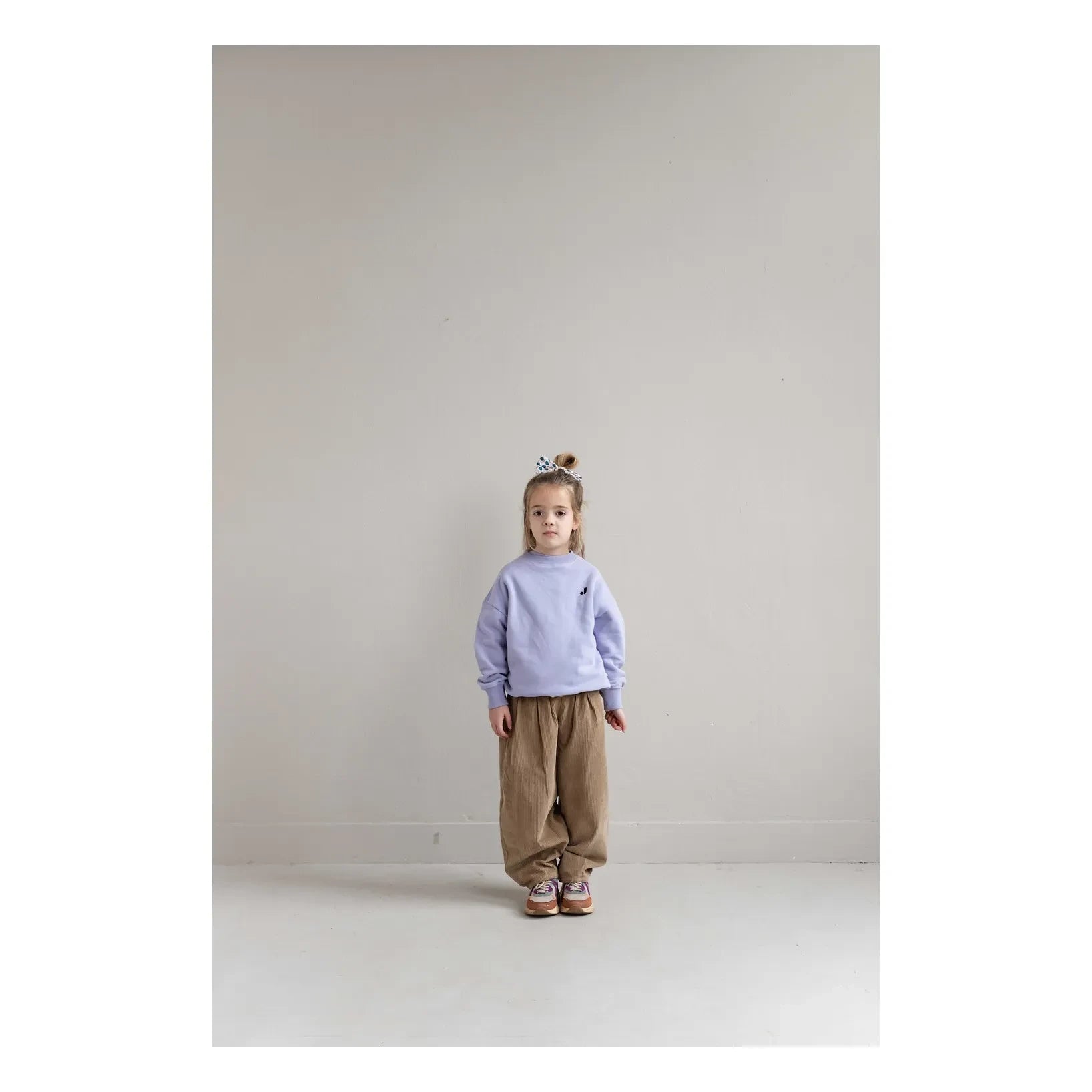 Jenest - Happy Bird organik pamuklu sweatshirt | Leylak