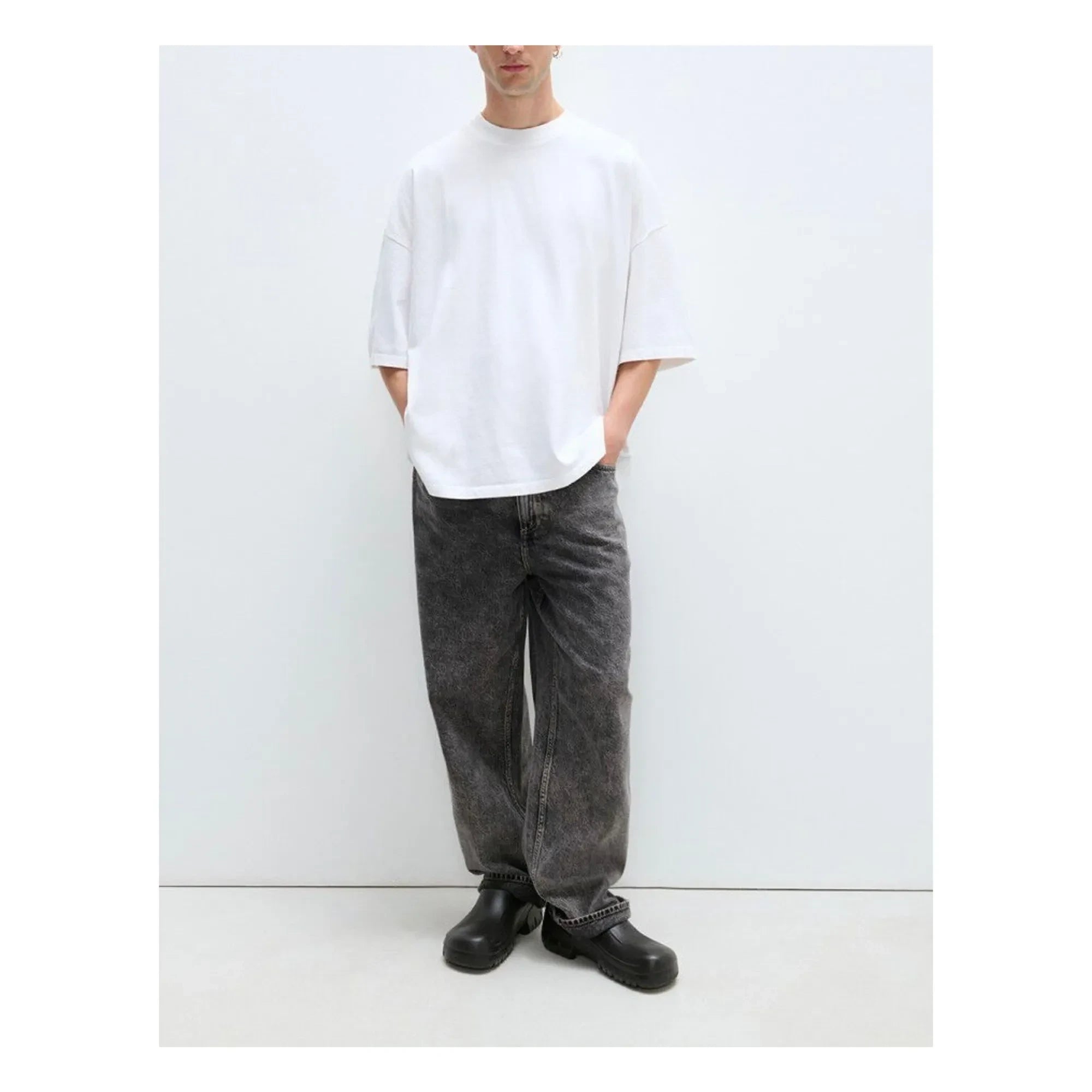 American Vintage - Jean YopDay | Koyu heather gri