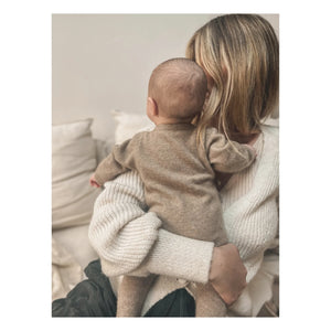 My Little Freckle - Organik Kaşmir Bebek Tulum | Camel