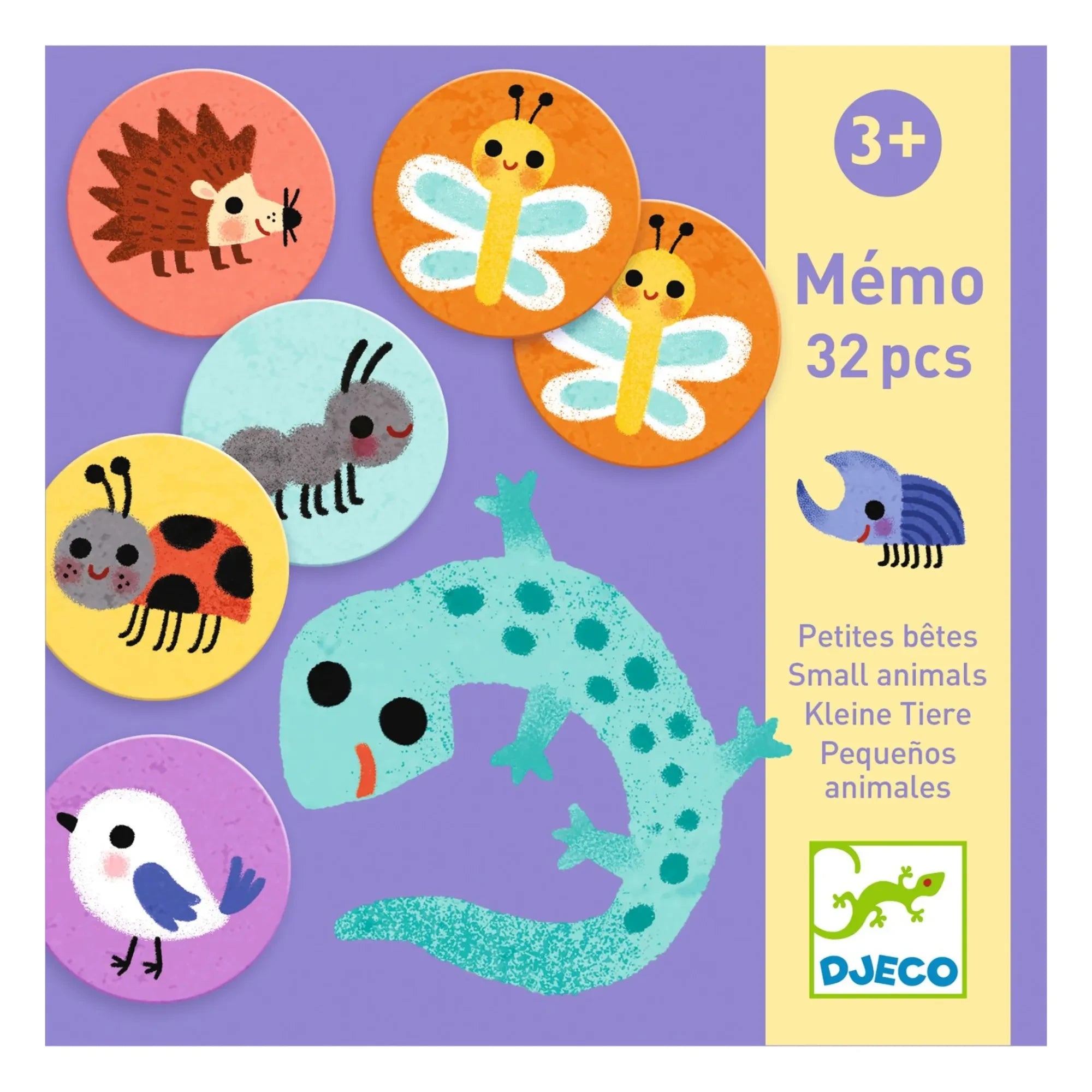 Djeco - Memo Kleiner Tiere