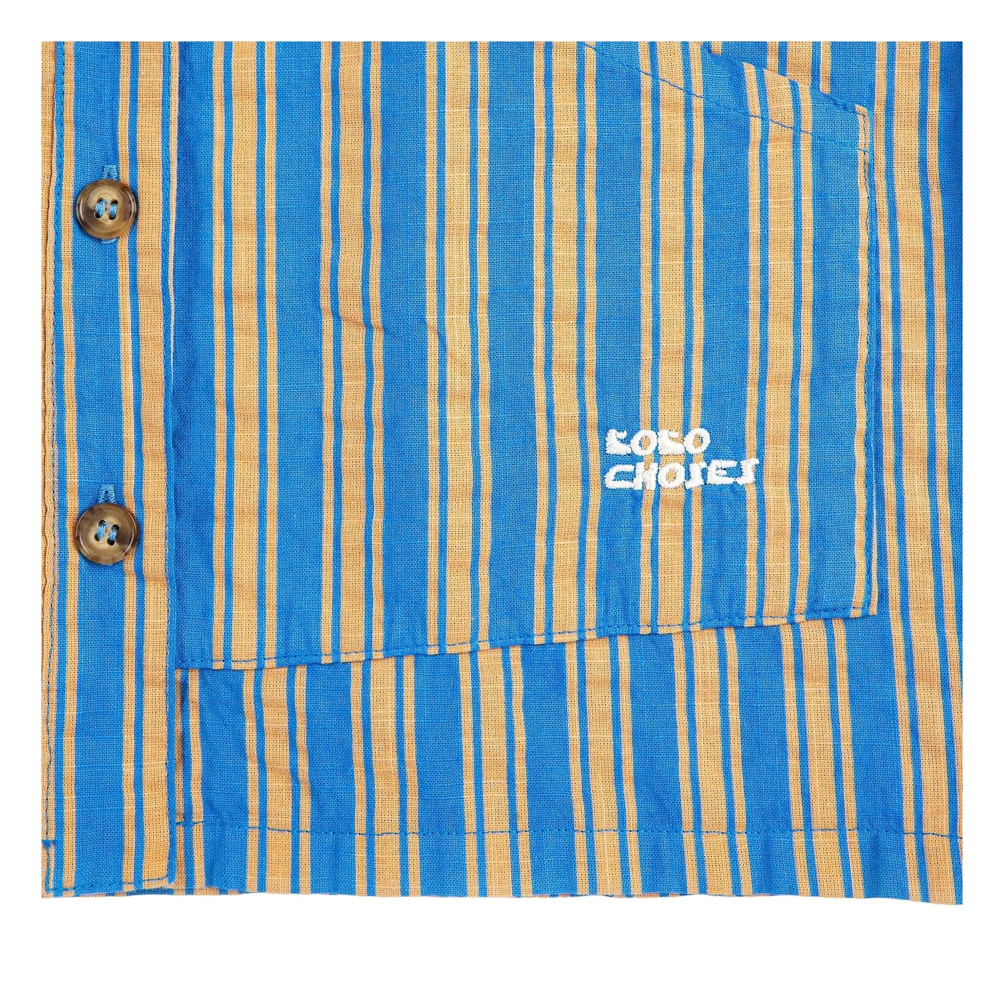 Bobo Choses - Çizgili Gömlek | Mavi