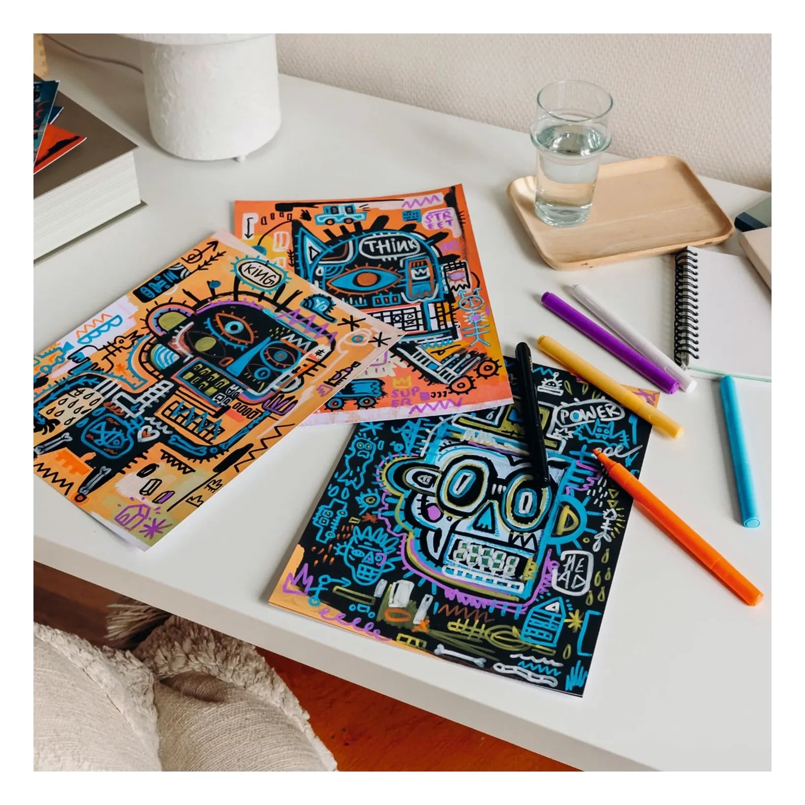 Djeco - Craft Aktivite Seti - Basquiat