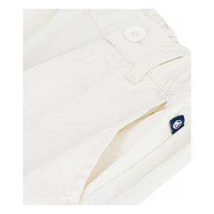 Petit Bateau - Solid Twill Bermuda Shorts | Ecru