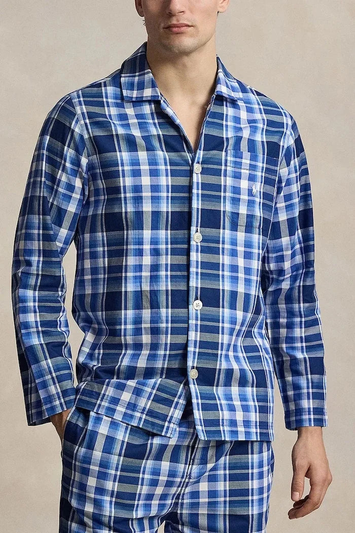 Polo Ralph Lauren erkek pamuklu iki parçalı pijama