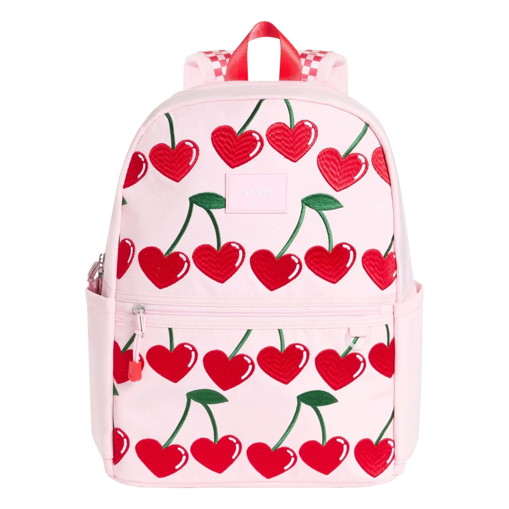 State Bags - Çift Cepli Sırt Çantası Kane Cerises | Pembe
