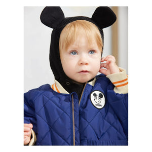 Mini Rodini - Gesteppte Pufferjacke aus recycelten Fasern | Dunkelblau
