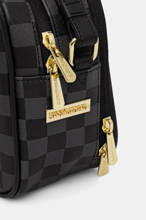 Sprayground - Gri Suni Deri Kozmetik Çantası 910B9005NSZ