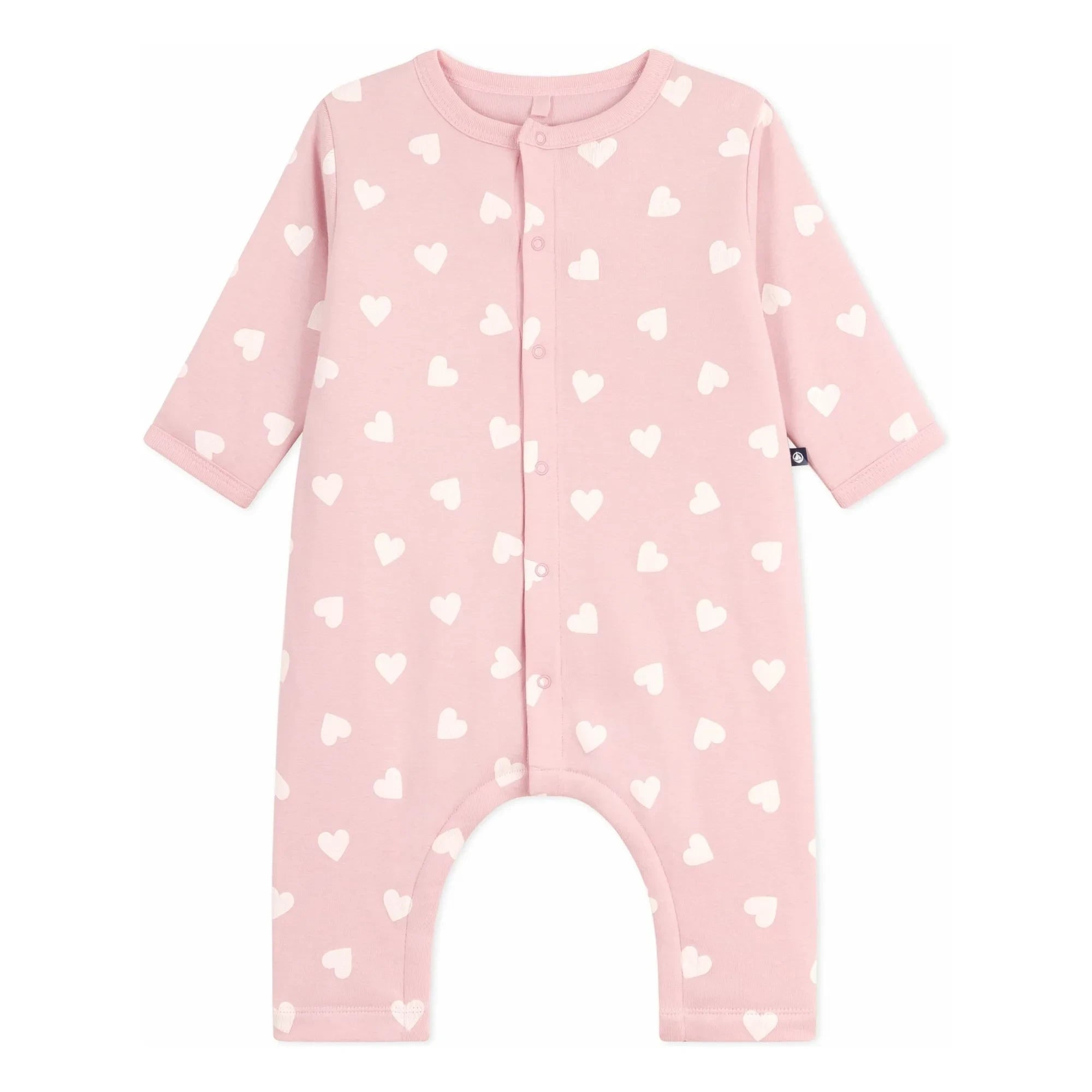 Petit Bateau - Pamuk Dolgulu Kalpler Tulum | Açık Pembe