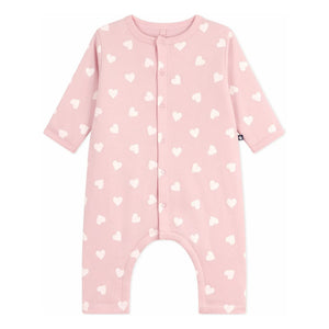 Petit Bateau - Pamuk Dolgulu Kalpler Tulum | Açık Pembe