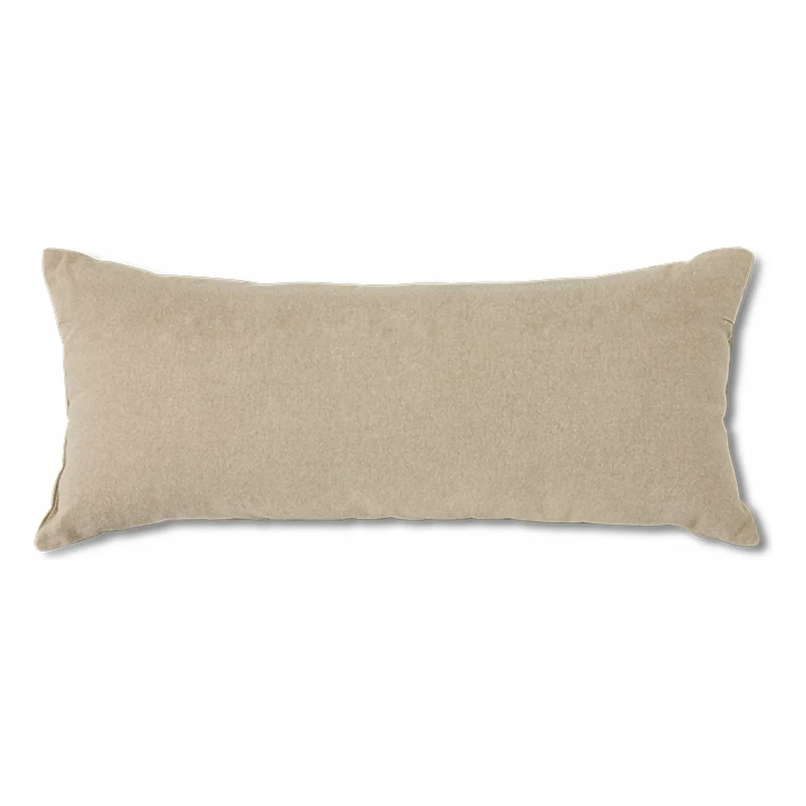 HKliving - Kissen mit Yama-Muster | Natur