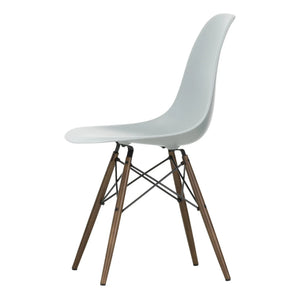 Vitra - DSW Plastic Chair - Maple Base - Charles & Ray Eames | Light Gray