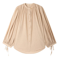 Sessùn - Dali Gestreifte Bluse | Sand