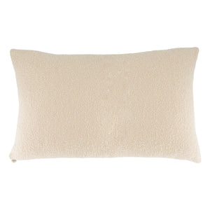 The Socialite Family - Carino Bouclé Wool Rectangular Cushion | Cream