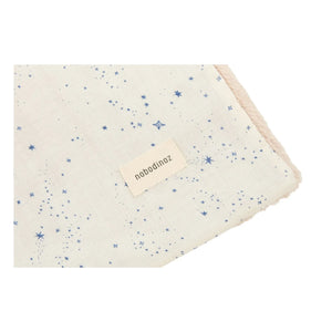 Nobodinoz - Wabi Sabi Milk Galaxy Winter Blanket | Blue