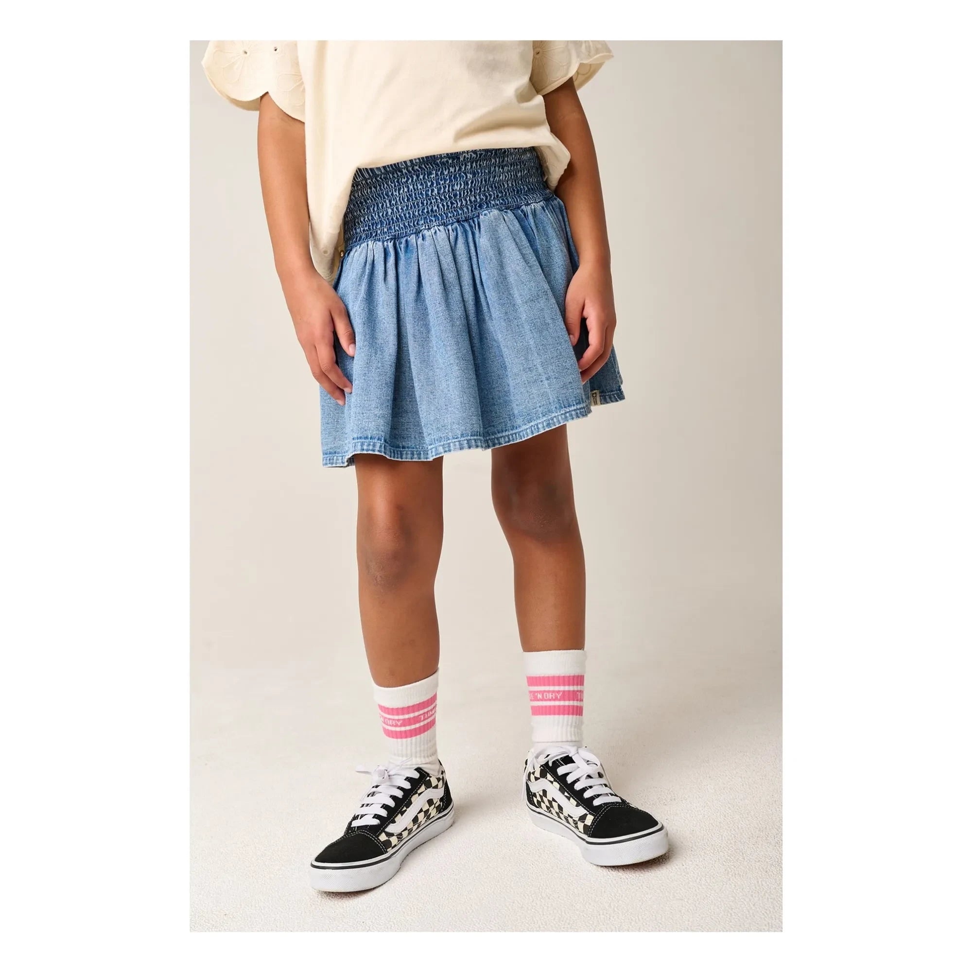 Tumble N'Dry - Washed blue Denim Anguria skirt