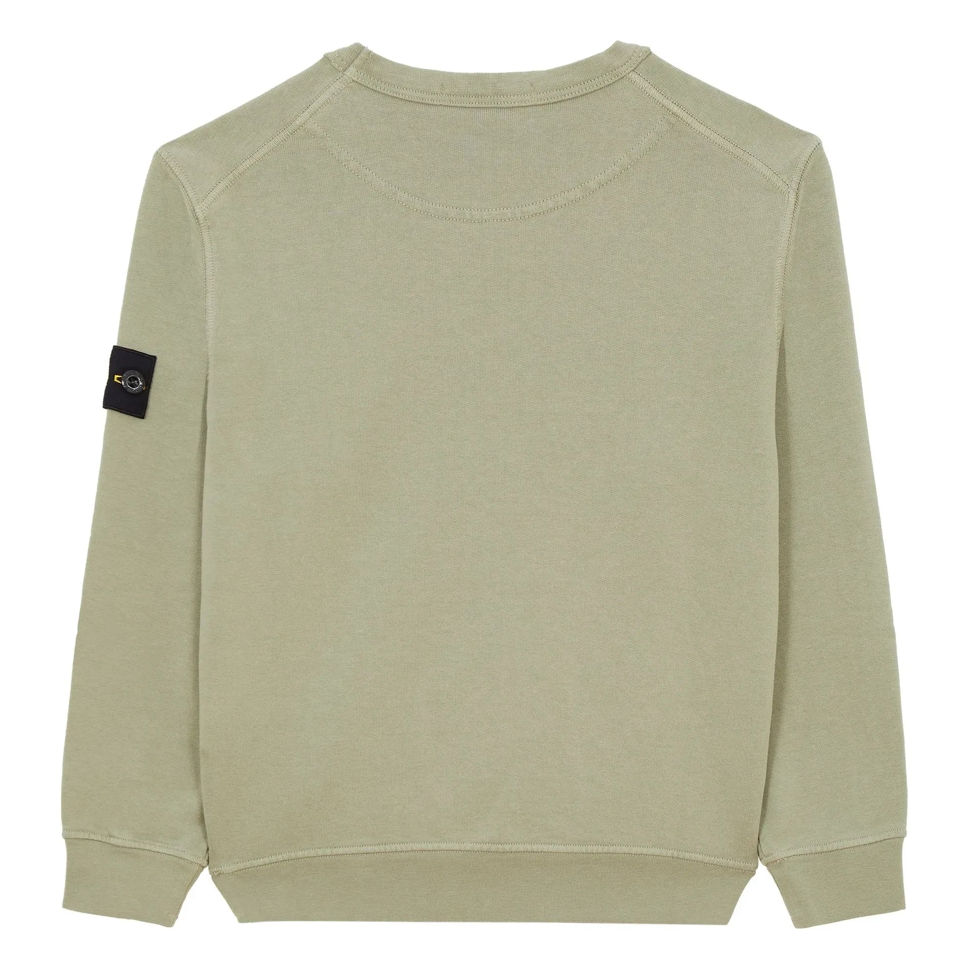 Stone Island - Sweatshirt mit Logo | Olivgrün