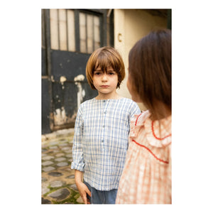 Louis Louise - Kurta Uncle Ekose | Mavi