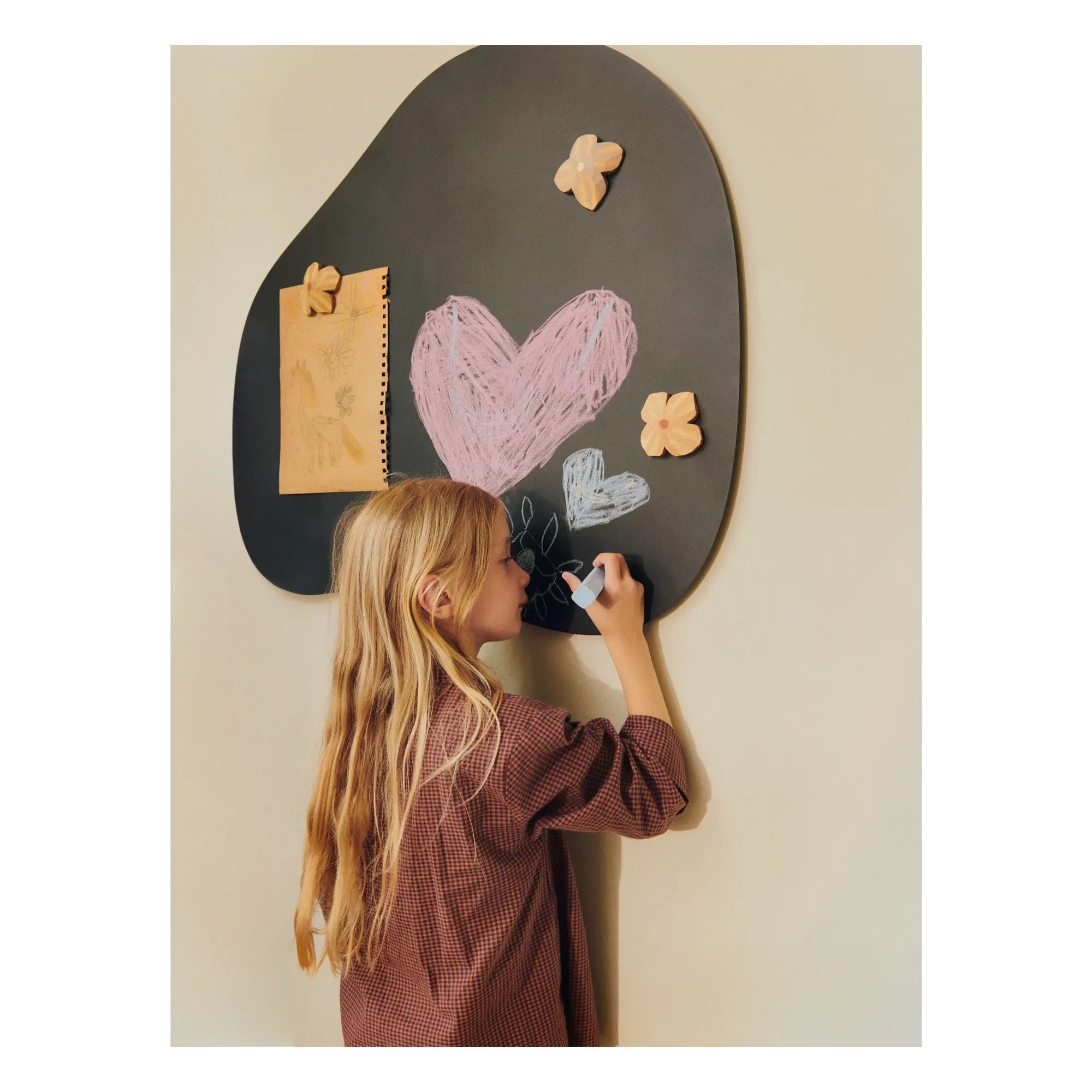 Ferm Living Kids - Willora mıknatıslı pano | Siyah - Okul Panoları ...