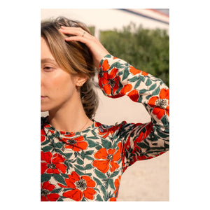 Paloma Collection - Mona Poppy Hamilelik Üstü | Kırmızı