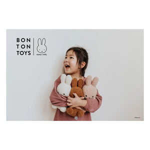 Bon Ton Toys - Miffy kıvırcık pelüş oyuncak | Ecru
