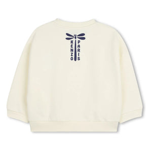 Kenzo - Kenzo Garden Libellule polar sweatshirt | Soluk sarı