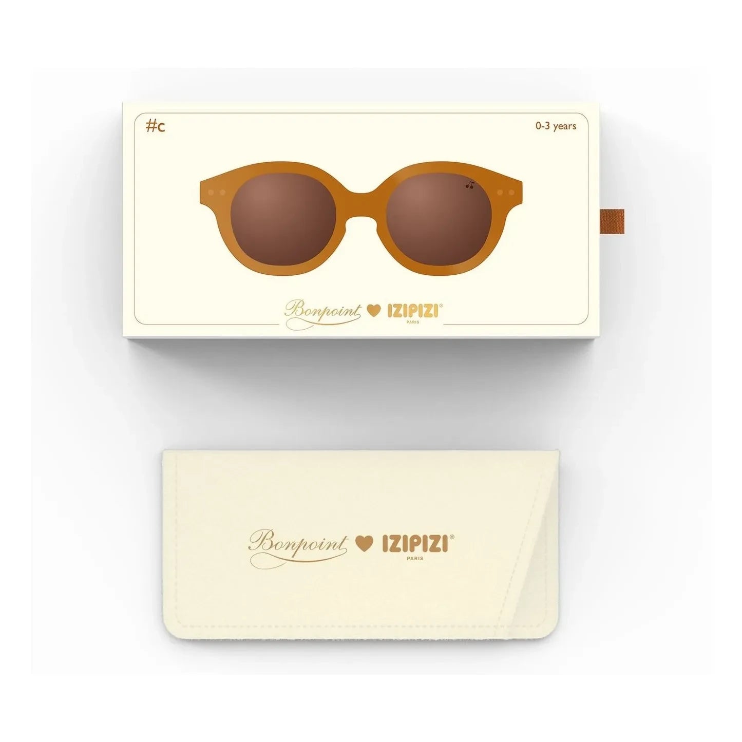 IZIPIZI - Sonnenbrille #C Baby - Izipizi x Bonpoint | Braun