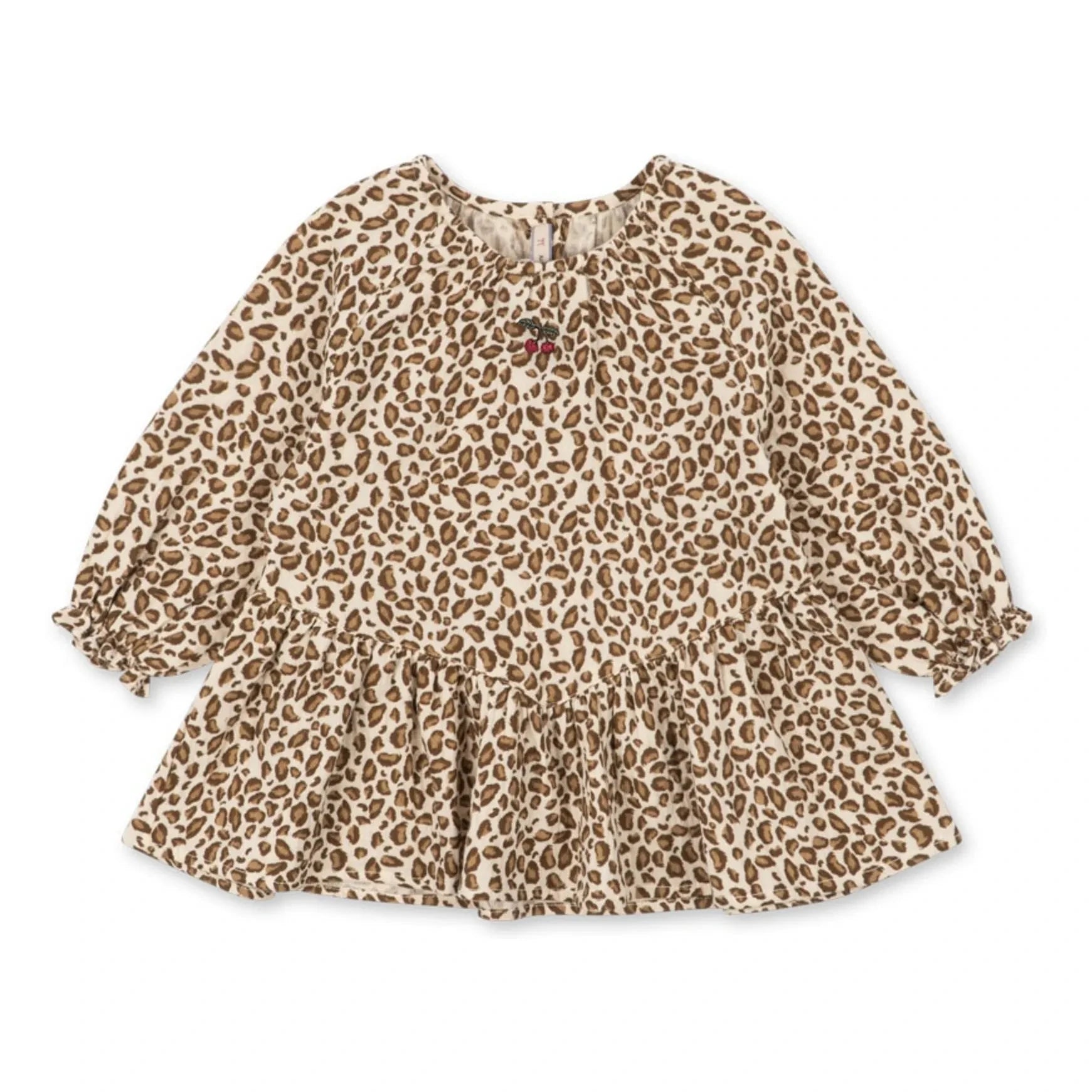 Konges Sløjd - Coco Leo Bio-Baumwollbluse | Braun