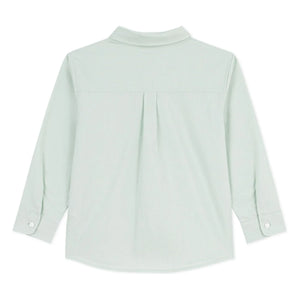Petit Bateau - Salbei | Einfaches Leinenhemd