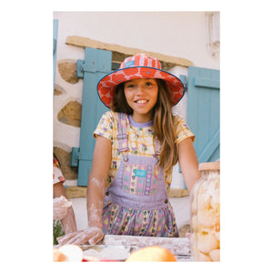 Favorite People - Latzkleid Panna Cotta Fruits | Lila