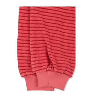 Konges Sløjd - Itty Çizgili Organik Pamuk Jogger | Pembe