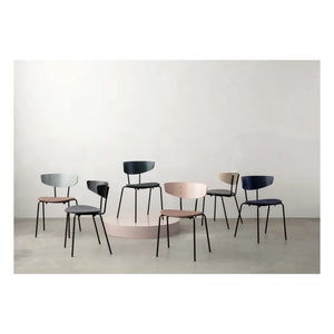Ferm Living - Herman Wooden and Metal Stool | Dark Green