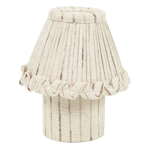 Olsson & Jensen - Shiva linen table lamp | Cream