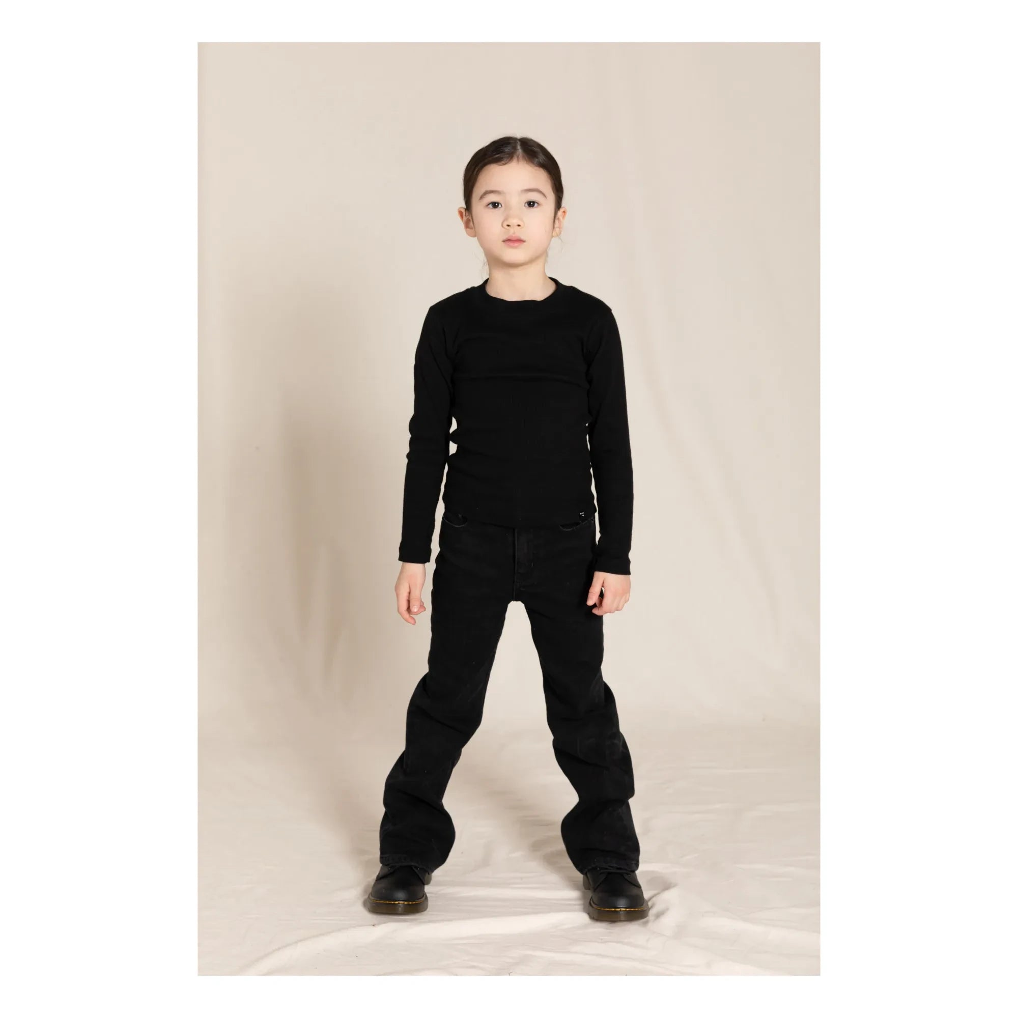 Finger in the nose - Fiona Schlaghose Jeans | Dunkles Schwarz