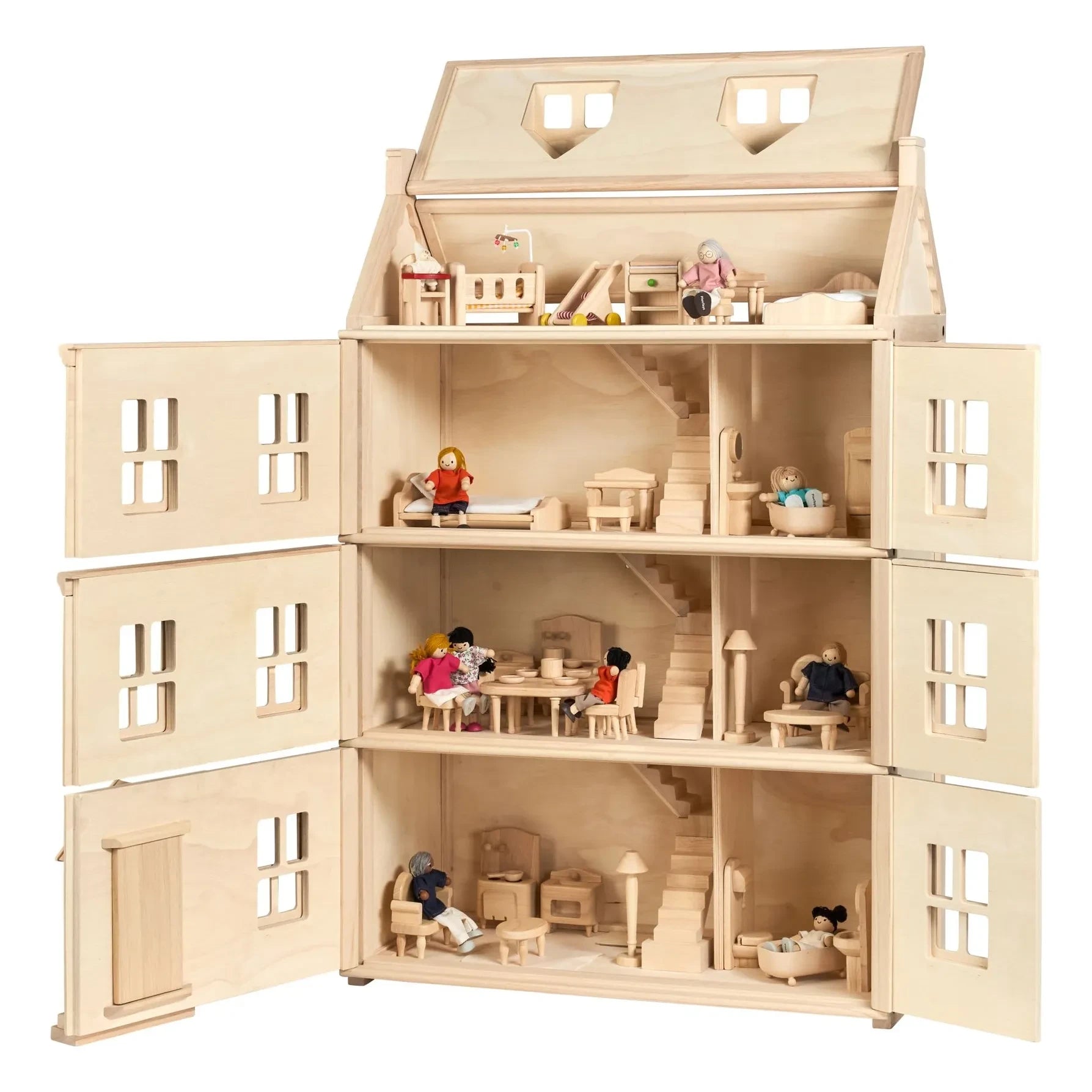Plan Toys - Büyük Viktorya tarzı ev