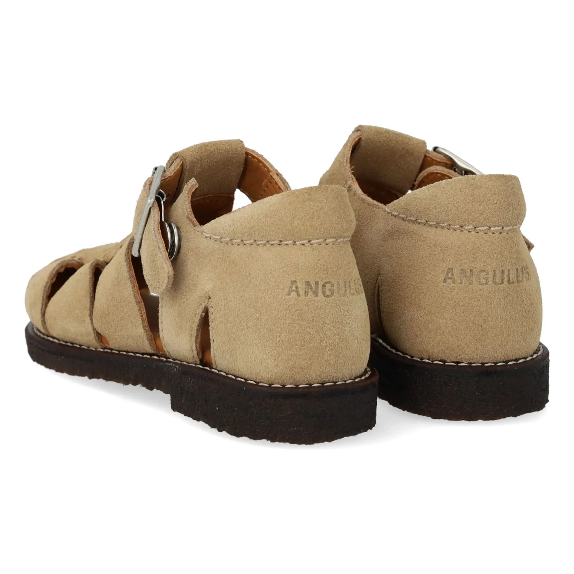 Angulus - Pêcheur Süet Sandaletler | Kum
