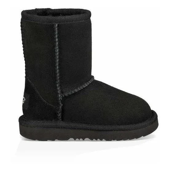 UGG - Klasik II Kürk Astarlı Süet Çizme | Siyah