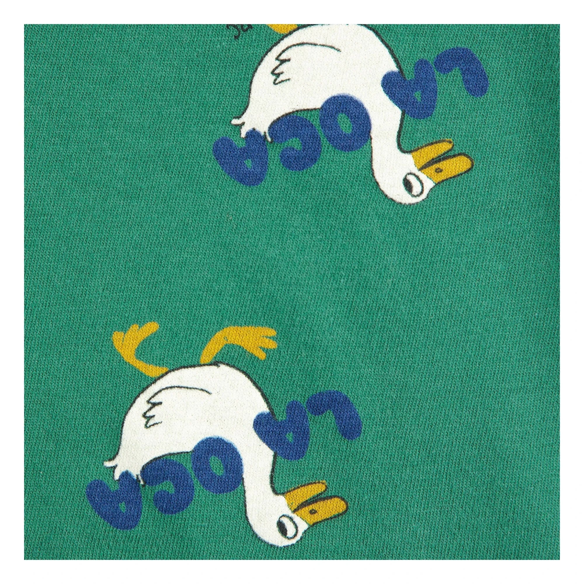 Bobo Choses - T-Shirt Enten aus Bio-Baumwolle | Grün