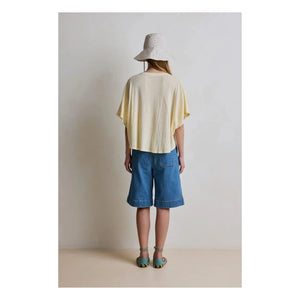 Hod - Coralie Baumwoll-T-Shirt | Creme