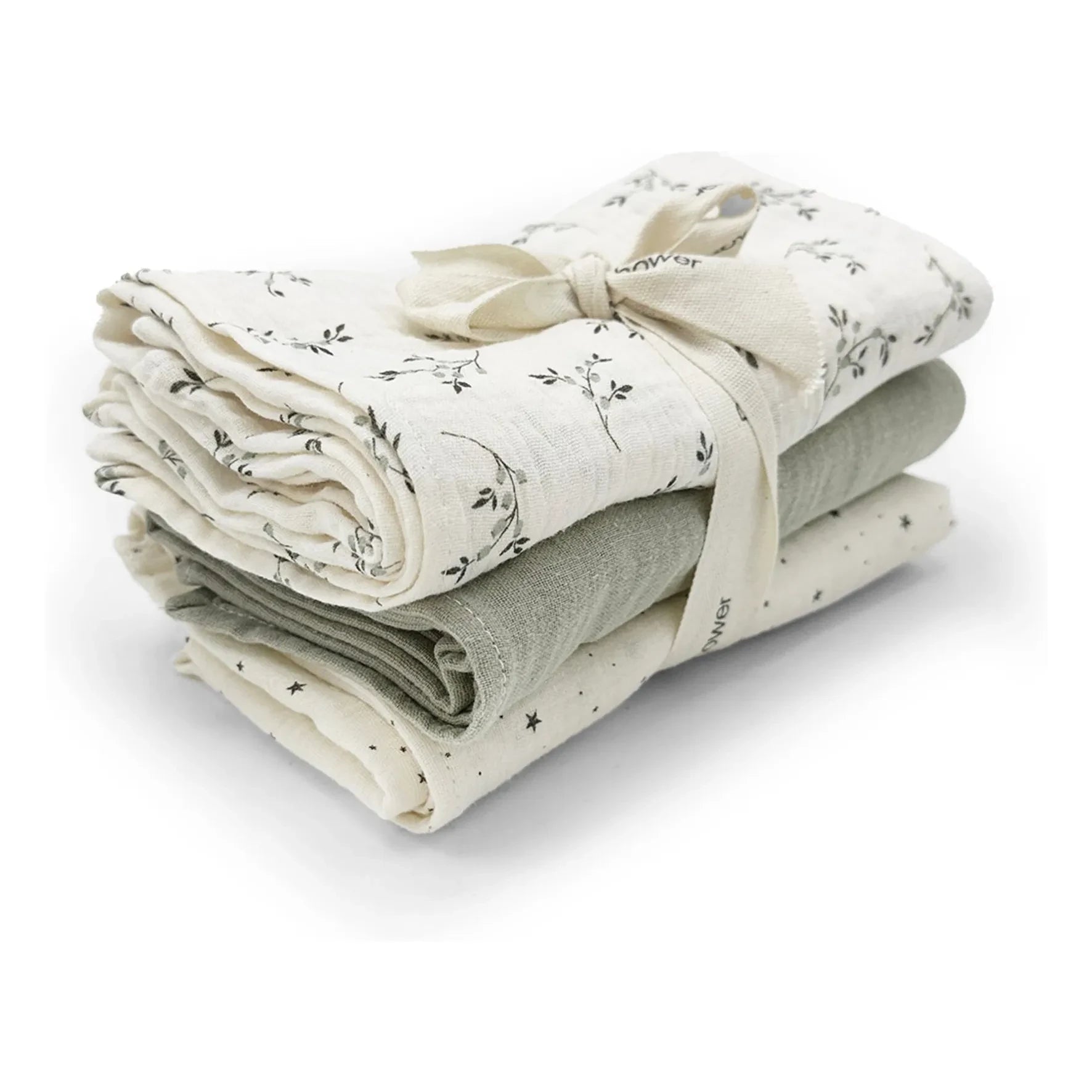 Babyshower - Olive Nappies - 3’lü Set | Ekru