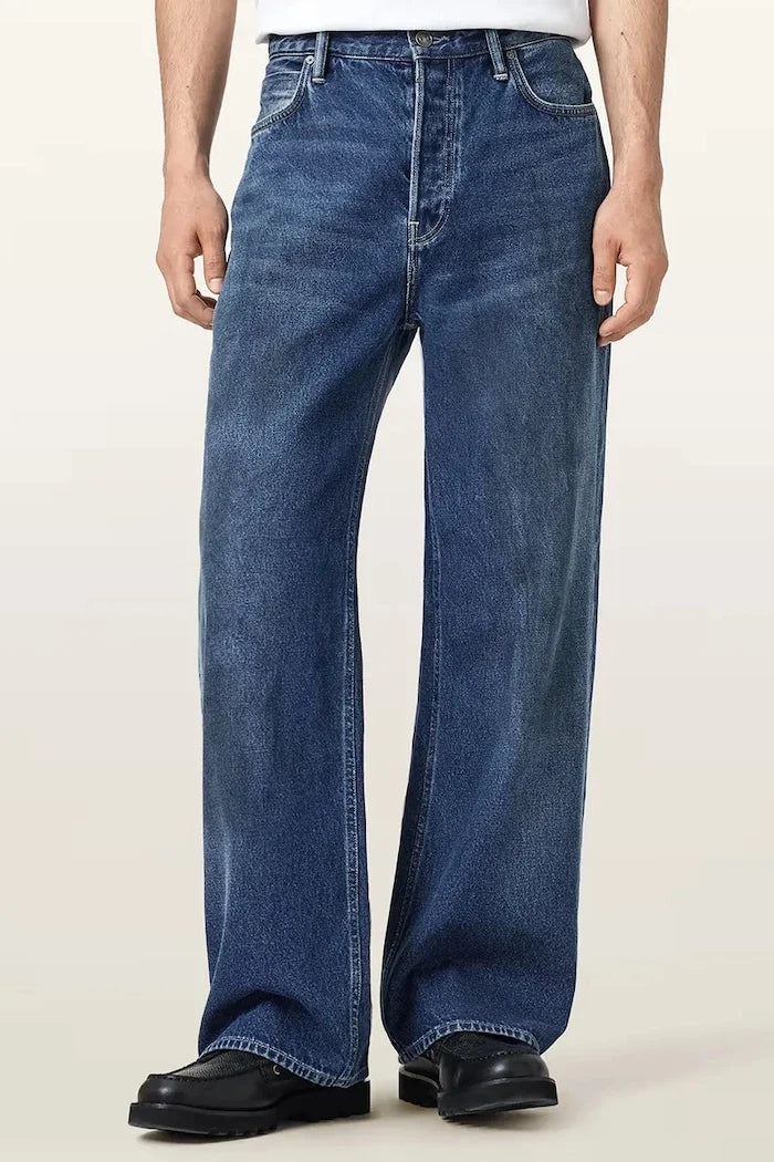AllSaints erkek düz kesim jean LENNY